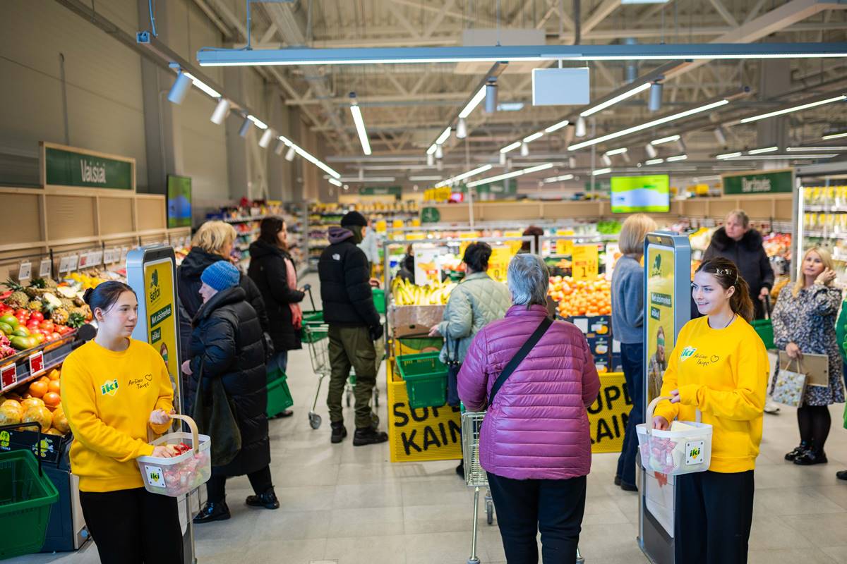IKI pirkėjai naudojasi tūkstančiais nuolaidų.